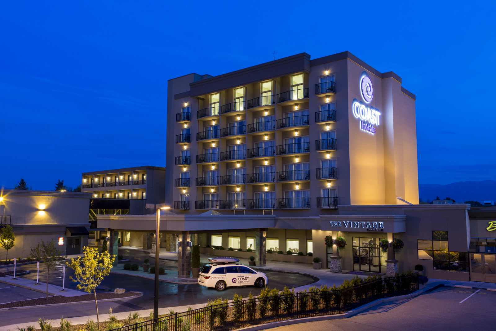 Coast Capri Hotel Келоуна Екстер'єр фото